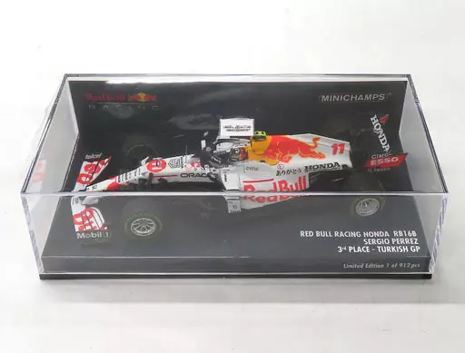 ミニカー　1/43 RED BULL RACING HONDA RB16B 3rd PLACE TURKISH GP TAG HEUER #11(ホワイト×レッド) [410211611]