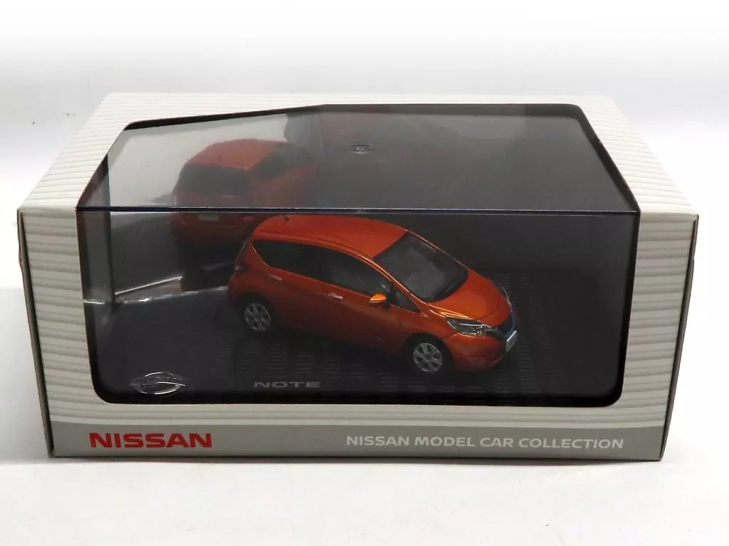 ミニカー　1/43 NOTE E12 #EBB e-POWER(プレミアムコロナオレンジ) 「NISSAN MODEL CAR COLLECTION」 [KWAM002174]
