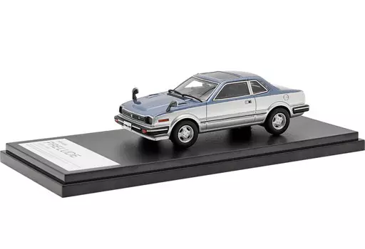 ミニカー　1/43 Honda PRELUDE XXR 1981(ブルーメタリック・シルバー) 「ハイ・ストーリーシリーズ」 [HS356BL]