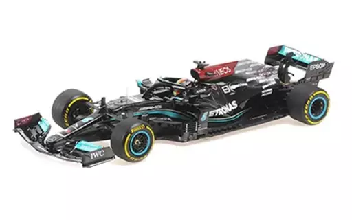 ミニカー　1/43 メルセデス AMG ペトロナス Ｆ1チーム W12 E パフォーマンス ルイス・ハミルトン カタールGP 2021 ウィナー [410212144]