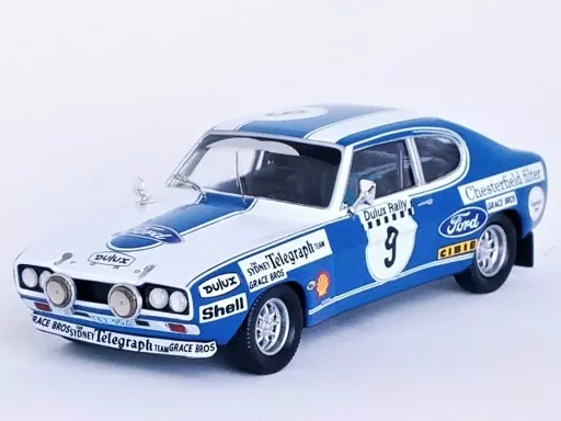 ミニカー　1/43 フォード カプリ 2600 RS 1972年Dulux ラリー David McKay / Garry Connelly #9 [RRau03]