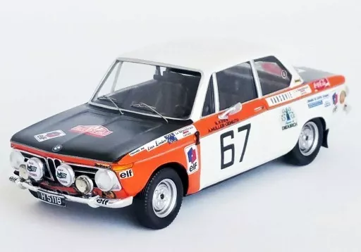 ミニカー　1/43 BMW 2002 ti 1972年モンテカルロラリー 15位 Nicolas Koob / Nico Demuth #67 [RRfr47]