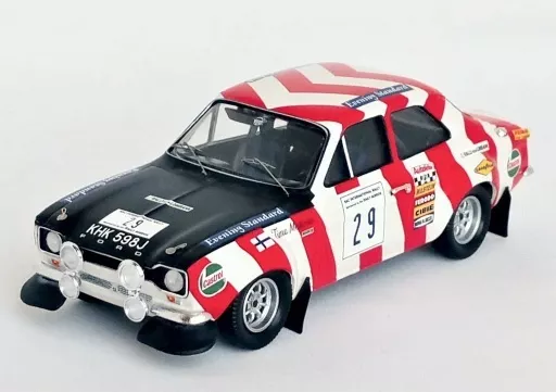 ミニカー　1/43 フォード エスコート Mk1 1970年RACラリー Timo Makinen / Henry Liddon #29 [RRuk76]