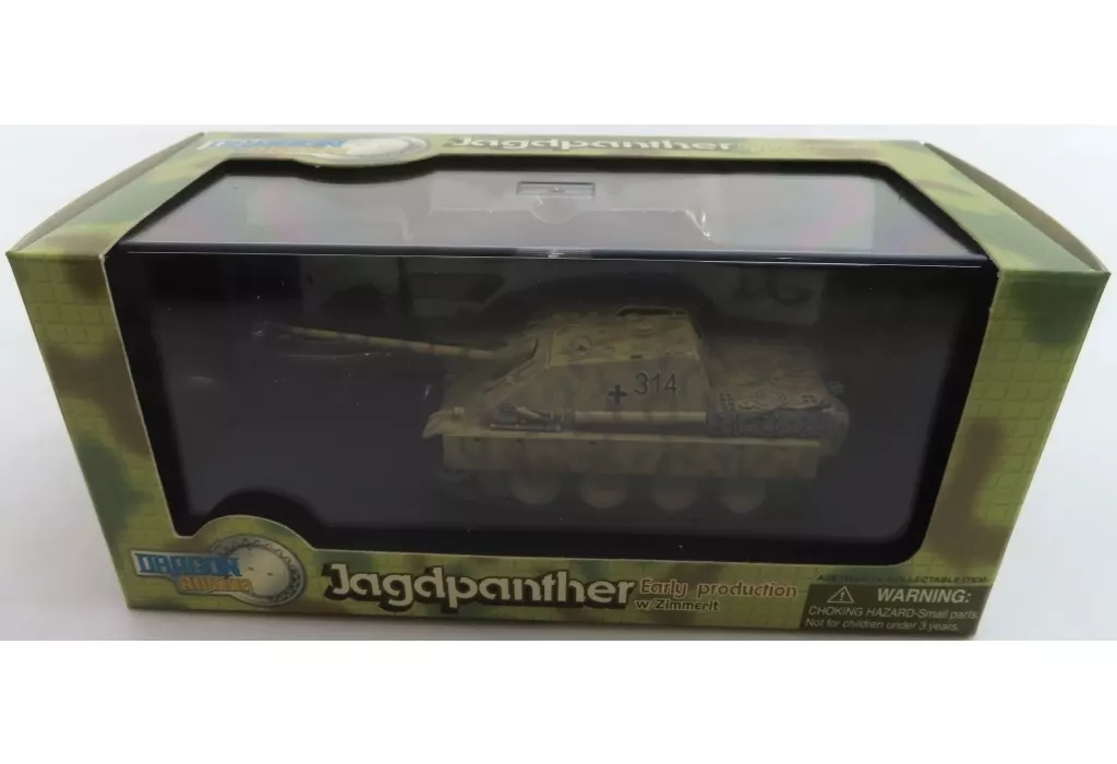 ミニカー　1/72 Jagdpanther Early production w/ Zimmerit(三色迷彩) [60038]