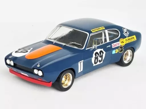 ミニカー　1/43 フォード カプリ 2600 RS 1972年ニュルブルクリンク1000Km #89 Waltraud Odenthal / Klaus Fritzinger [RRde38]