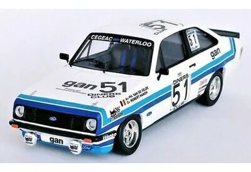 ミニカー　1/43 フォード エスコート Mk2 RS2000 1981年SPA24時間 12位 Philippe Van De Velde/Robert Hanon #51 [RRbe45]