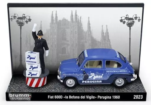 ミニカー　1/43 フィアット 600D LA BEFANA DEL VIGILE 1960 [S2301]