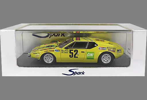 ミニカー　1/43 De Tomaso LM 1974 GINI #52(イエロー) [S0525]