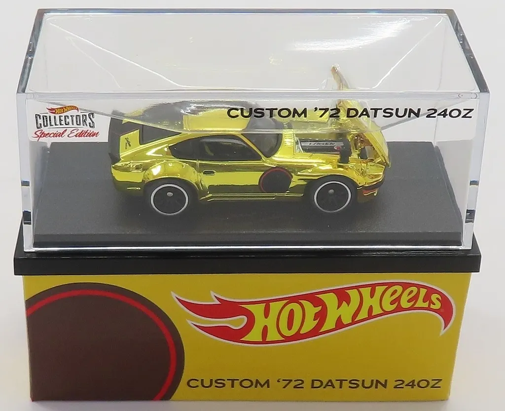 CUSTOM ’72 DATSUN 240Z(ゴールド×ブラック) 「Hot Wheels」 RLC限定 [HCK32]