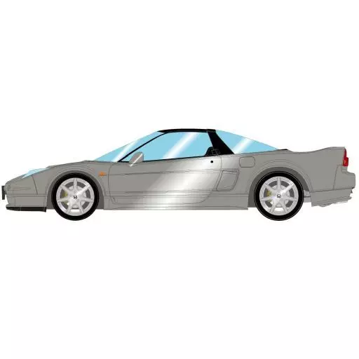 ミニカー　1/43 Honda NSX (NA2) 2001(シルバーストンメタリック) [EM585B]