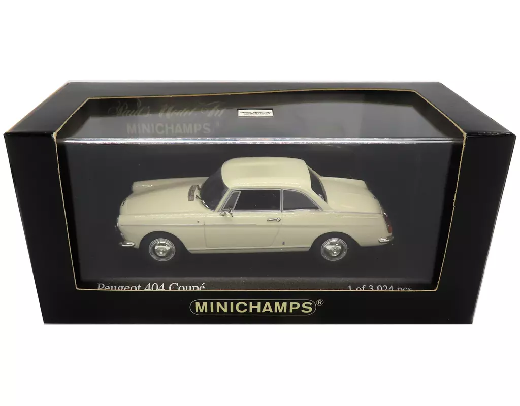 駿河屋 - 1/43 Peugeot 404 Coupe 1962(クリーム) [400112620]（モデルカー）