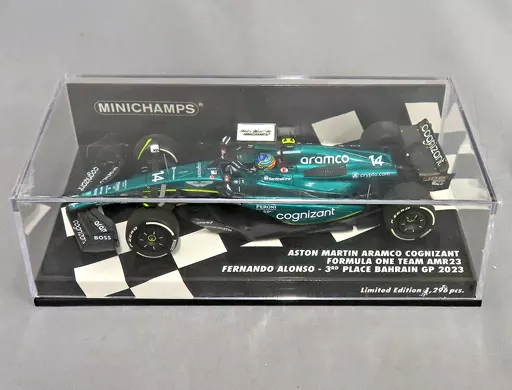 ミニカー　1/43 アストン マーティン アラムコ コグニザント フォーミュラ ワン チーム AMR23 フェルナンド・アロンソ 2023 [417230114]