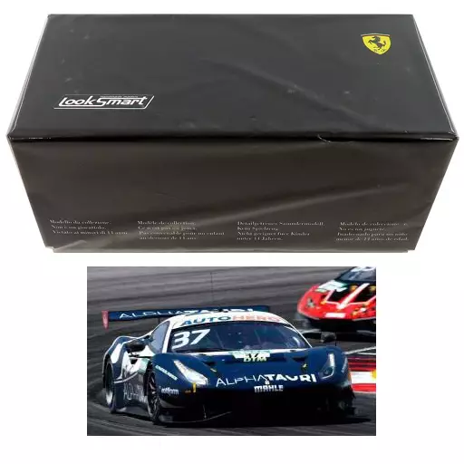 ミニカー　1/43 Ferrari 488 GT3 EVO RED BULL ALPHATAURI AF CORSE - DTM 2022 Portimao Sebastien Loeb #37 [LSRC158]