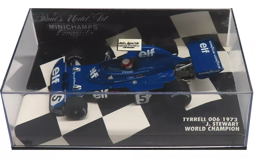 駿河屋 -<中古>1/43 TYRRELL 006 1973 J.STEWART WORLD CHAMPION elf