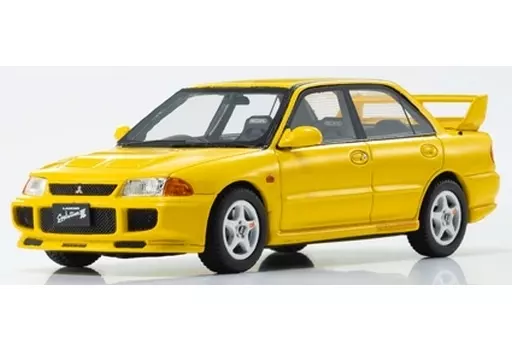 ミニカー　1/43 三菱 ランサー エボリューション III(イエロー) [KSR43120Y]