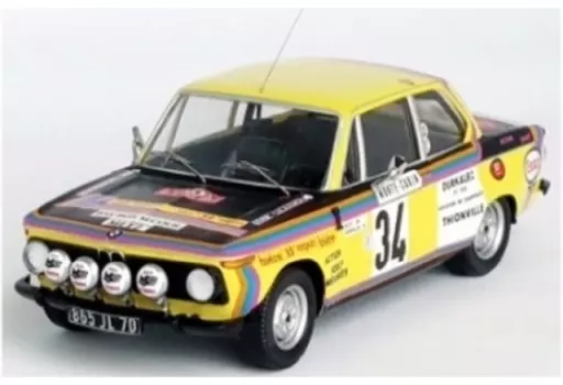 ミニカー　1/43 BMW 2002 TI 1975年モンテカルロラリー 31位 #34 P. Bos/C. Durkaleck [RRfr64]