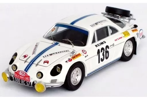 ミニカー　1/43 アルピーヌルノー A110 1970年モンテカルロラリー #136 Elfs / Lorang [RRfr66]