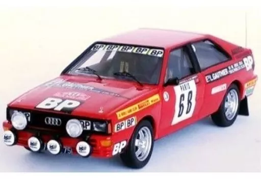 ミニカー　1/43 アウディ クアトロ 1982年モンテカルロラリー 30位 #68 Guy Chasseuil / Christian Baron [RRfr68]