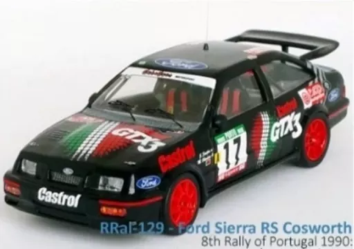 ミニカー　1/43 フォード シエラ RS コスワース 1990年ポルトガルラリー 9位 Joaquim Santos/Miguel Oliveira #17 [RRal129]