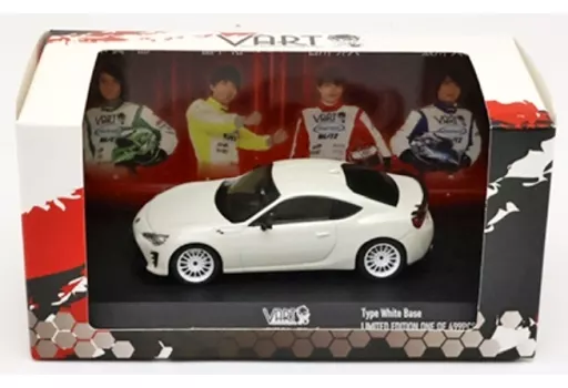 ミニカー　1/43 Toyota 86　VART Type White Base [KS03895V2]