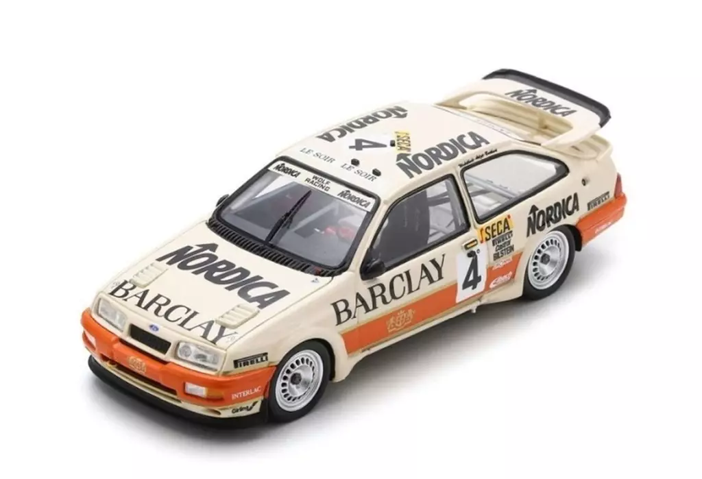 ミニカー　1/43 Ford Sierra RS Cosworth #4 Wolf Racing Barclay 24h Spa-Francorchamps 1987 J. Winkelhock - D. Artzet - M. Burkhard [SB235]