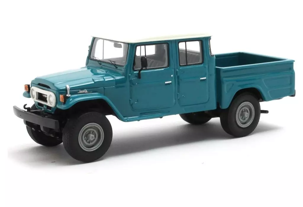 ミニカー　1/43 トヨタ HJ45 ランドクルーザー クルーキャブ(グリーン) [MX41905013]