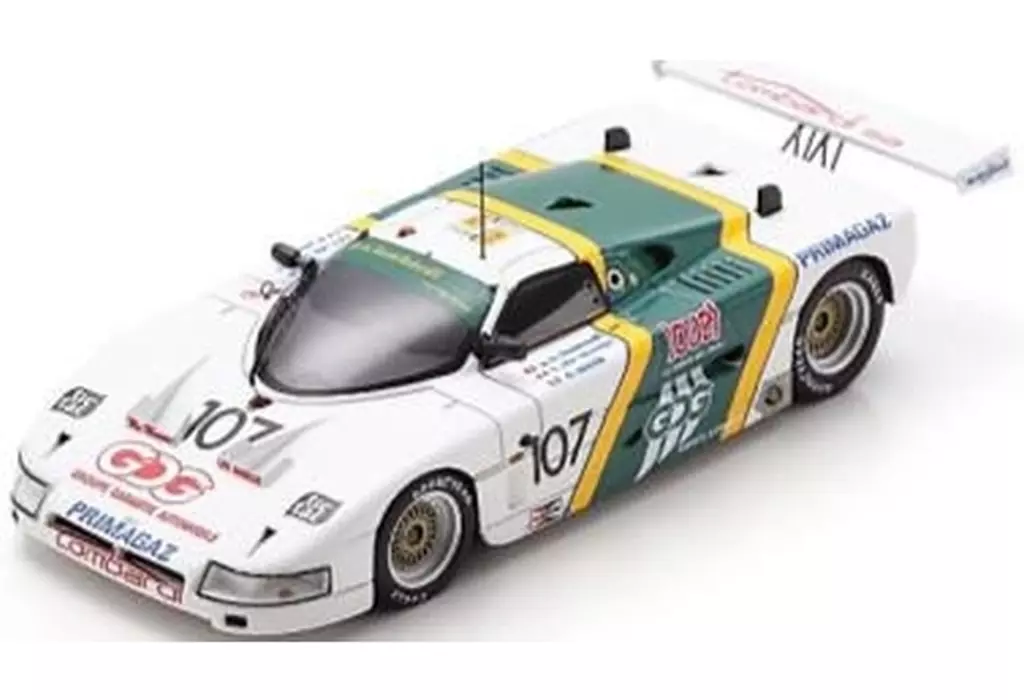ミニカー　1/43 Spice SE87C Le Mans 24H 1990 P-A. Lombardi - D. Morin - F. de Lesseps #107 [S6816]