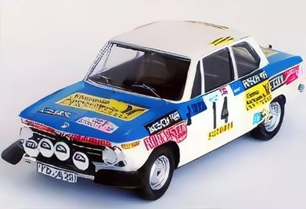 ミニカー　1/43 BMW 2002 Tii 1974年TAPラリー 7位 #14 Georg Fischer / Harald Gottlieb [RRal130]