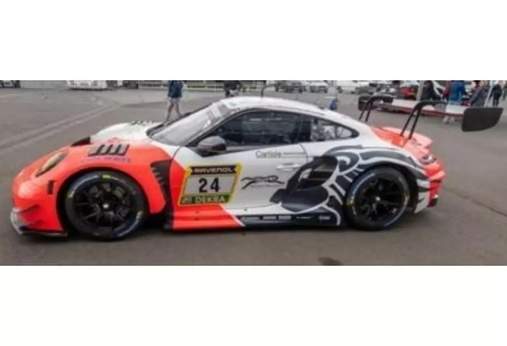 ミニカー　1/43 Porsche 911 GT3 R (992) Lionspeed GP 9th 24H Nurburgring 2024 A. Au - P. Niederhauser - P. Kolb - I. Dontje #24 [SG946]