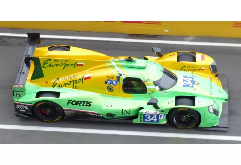 ミニカー　1/43 Oreca 07 - Gibson #34 INTER EUROPOL COMPETITION 2nd LMP2 class Le Mans 24H 2024 J. Smiechowski - C. Novalak - V. Lomko [S9140]