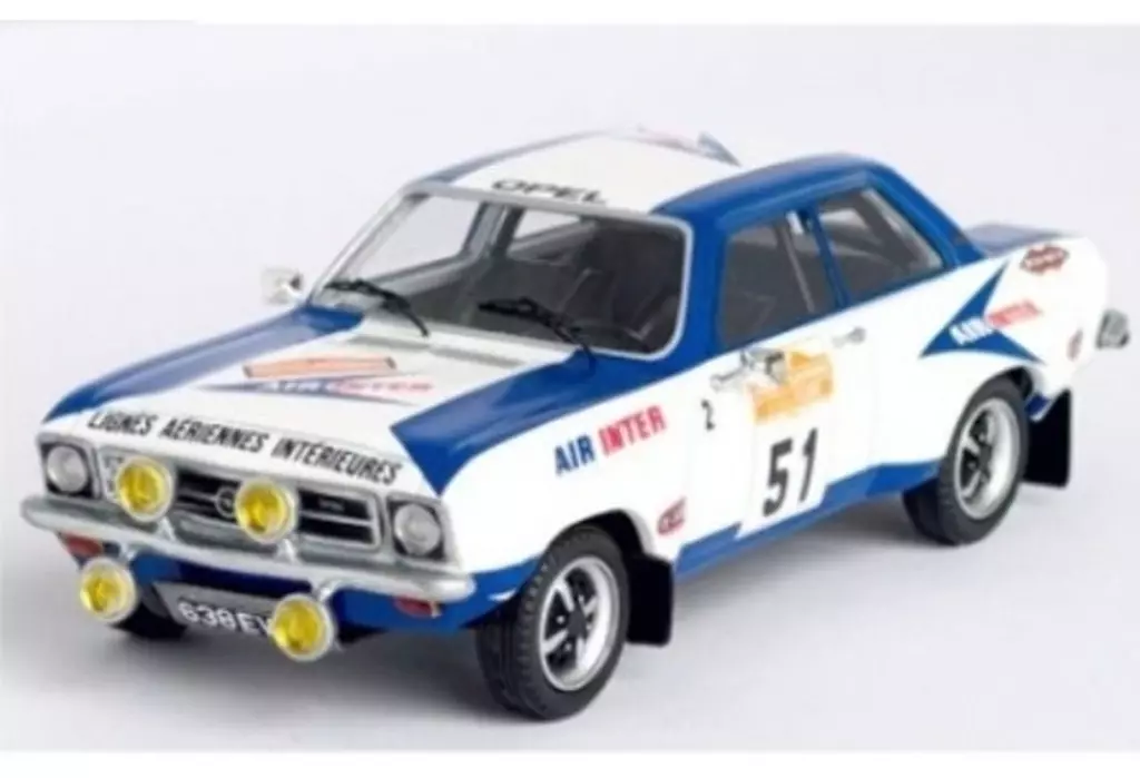 ミニカー　1/43 オペル アスコナ 1974年サンレモラリー 8位 A.Errani/V.Laverne #51 [dsn208]