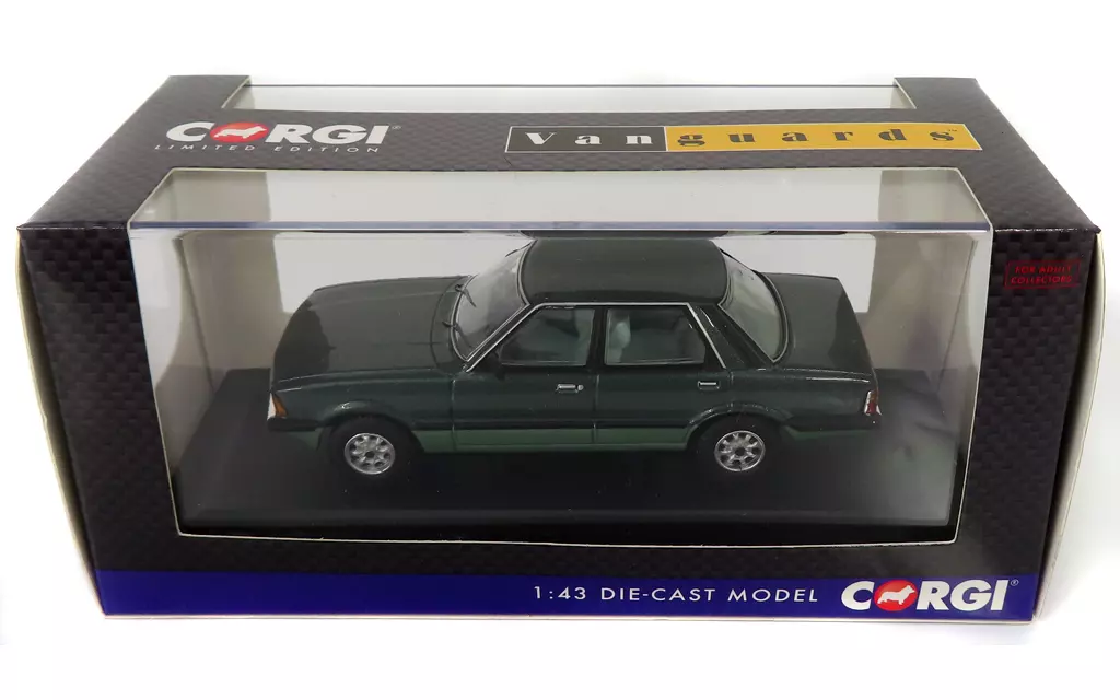 ミニカー　1/43 フォード コルティナ Mk5 1.6 カルーセル(フォレスト×クリスタルグリーン) [CGVA15005]