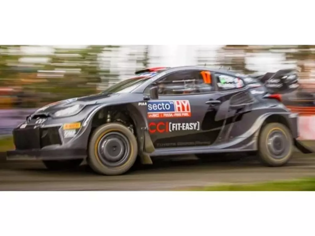 ミニカー　1/43 TOYOTA GR Yaris Rally1 HYBRID TOYOTA GAZOO Racing WRT Winner Rally Finland 2024 S. Ogier - V. Landais #17 [S6877]