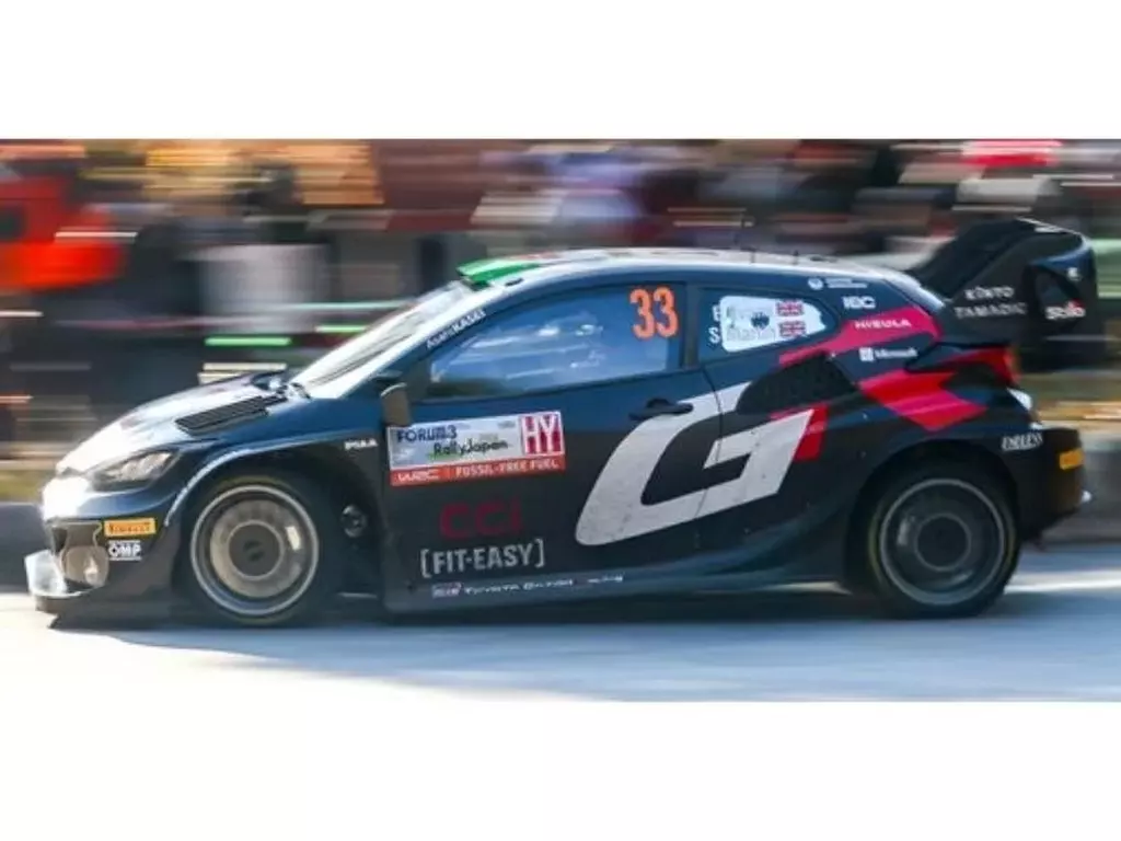 ミニカー　1/43 TOYOTA GR Yaris Rally1 HYBRID TOYOTA GAZOO Racing WRT Winner Rally Japan 2024 E. Evans - S. Martin #33 [S6880]