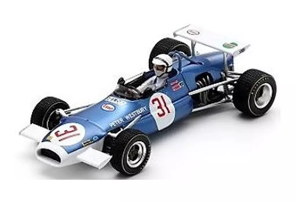 ミニカー　1/43 Brabham BT30 German GP 1969 Peter Westbury #31 [F2003]