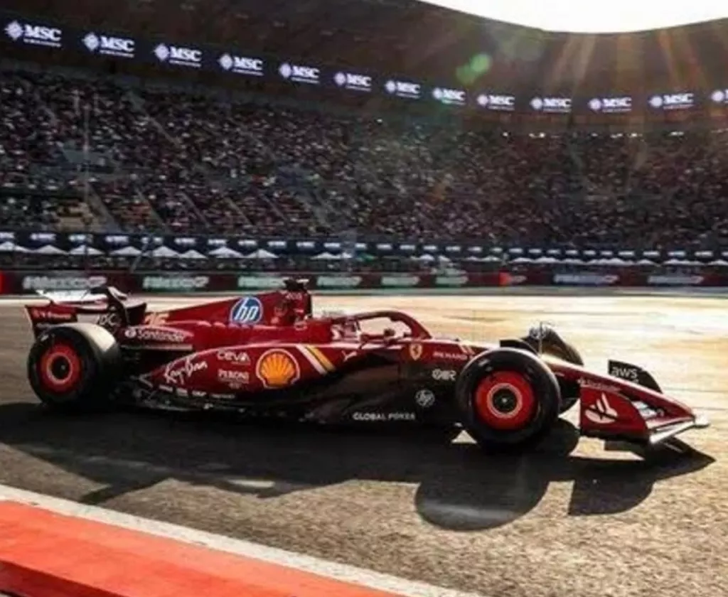 ミニカー　1/43 Ferrari SF24 FORMULA 1 MEXICO CITY GP 2024 Leclerc 3rd place [BBRC313A]