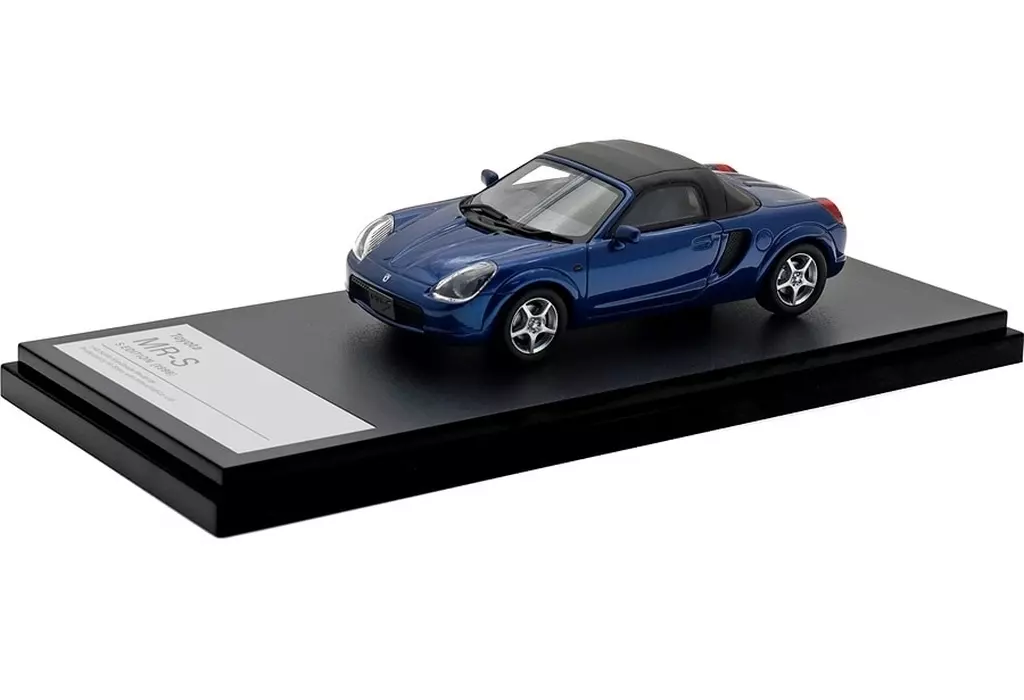 ミニカー　1/43 Toyota MR-S S EDITION 1999(ブルーマイカ) 「ハイ・ストーリーシリーズ」 [HS478BL]