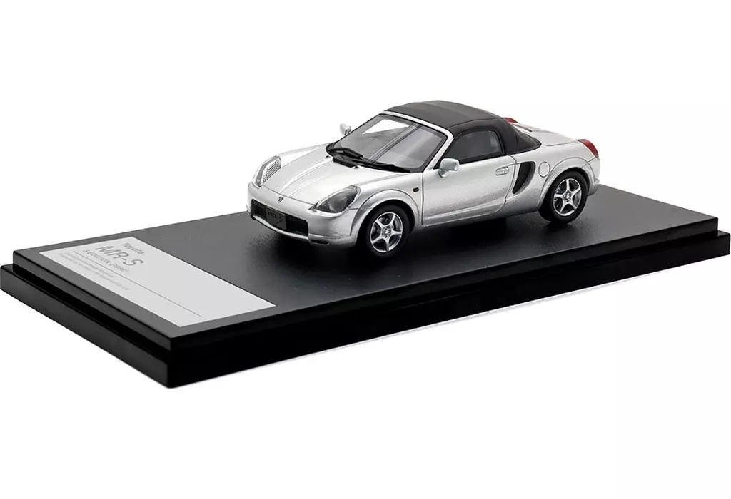 ミニカー　1/43 Toyota MR-S S EDITION 1999(シルバーメタリック) 「ハイ・ストーリーシリーズ」 [HS478SL]