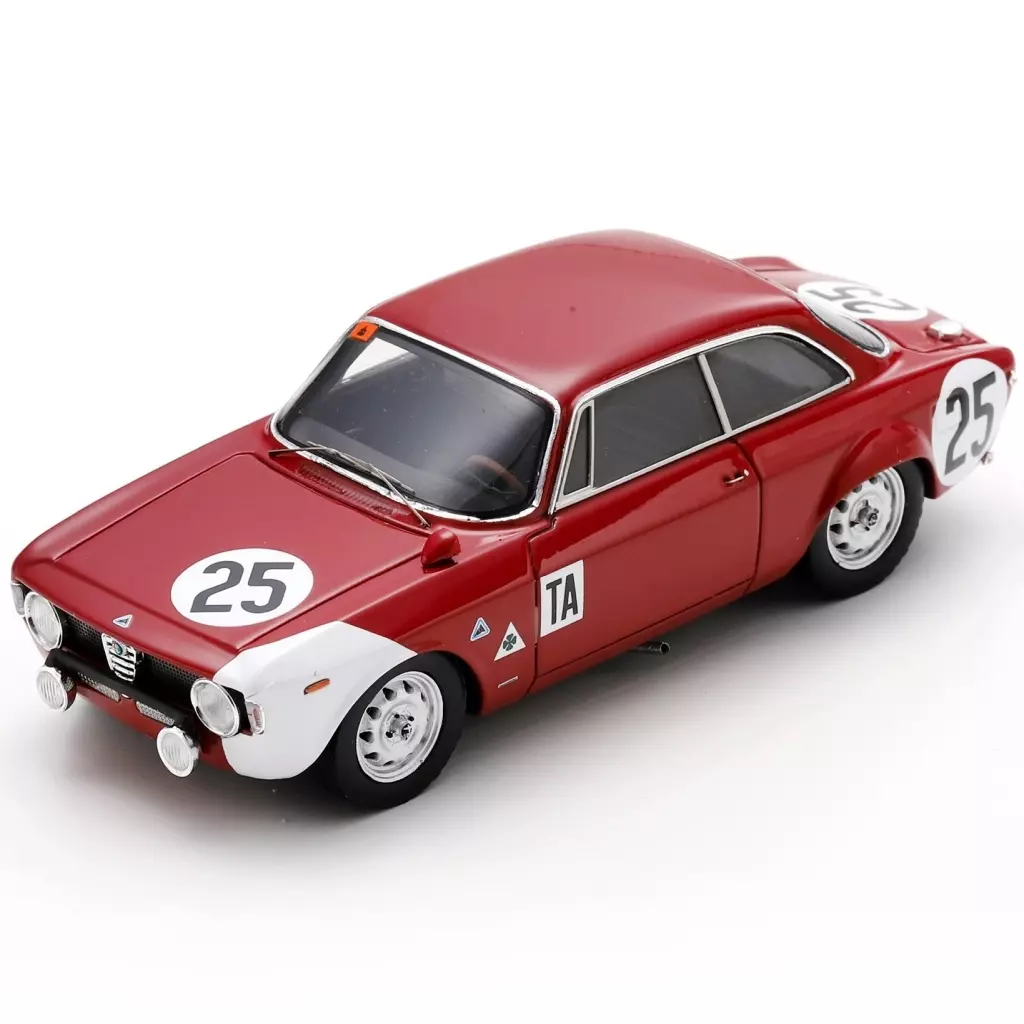 ミニカー　1/43 Alfa Romeo Giulia Sprint GTA #25 24H Daytona 1968 E. Pinto - S. Dini [US379]