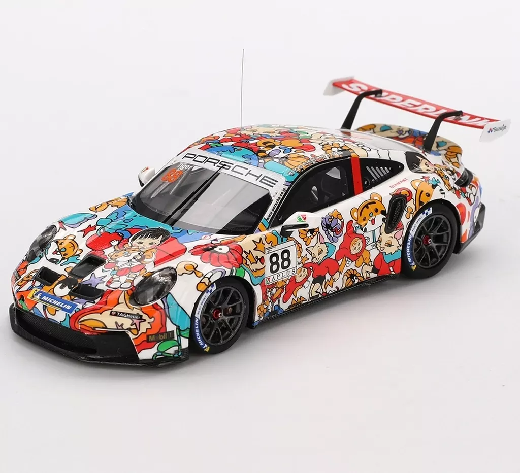 1/43 Porsche 911 GT3 Cup 2024 ポルシェカレラカップジャパン AMクラス BINGO RACING Tiger WU #88 [TSM430841]