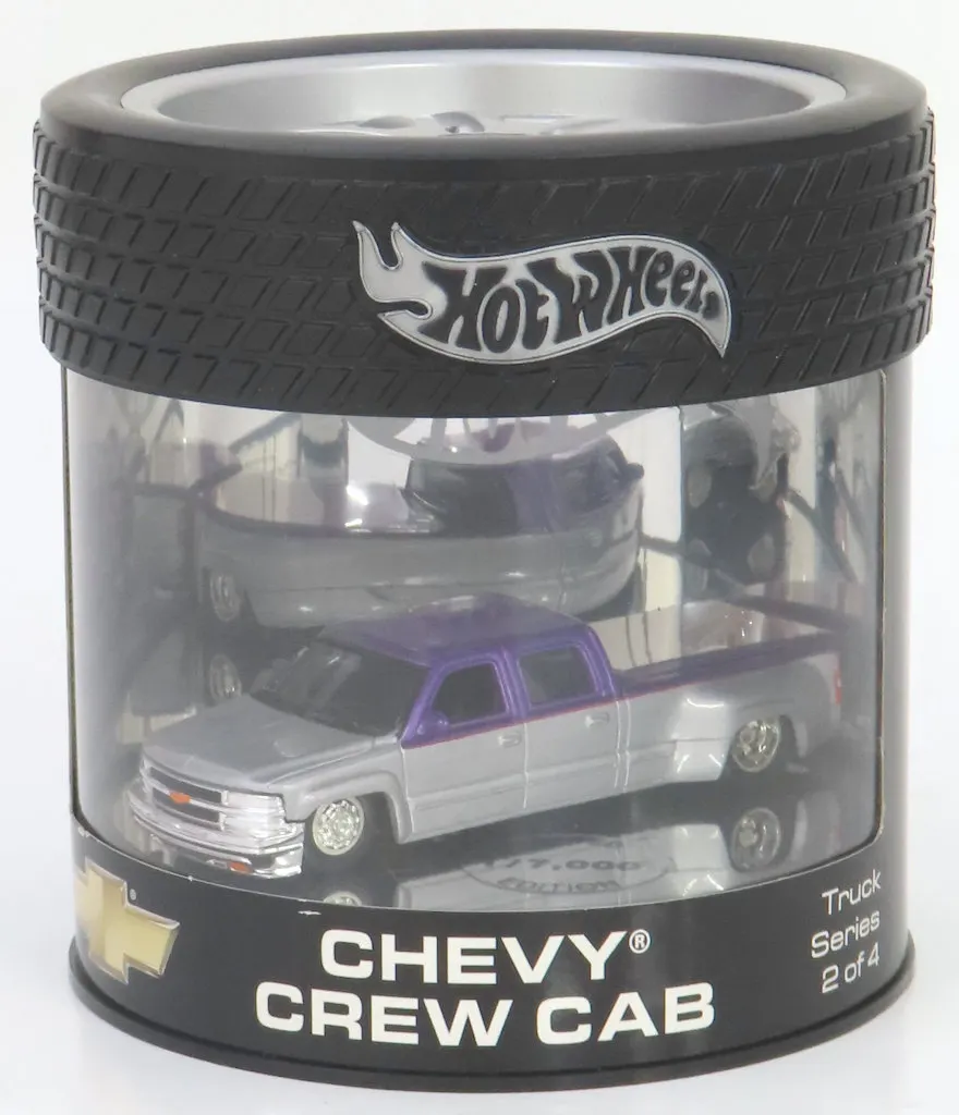 1/64 Chevy Crew Cab(ホワイト×パープル) 「2004 Showcase Hot Wheels Truck Series」 [C6760]