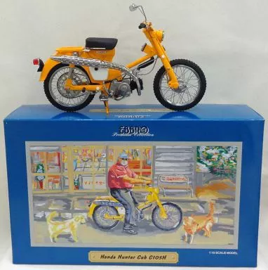 1/10 Honda Hunter Cub C105H(イエロー) [10025]