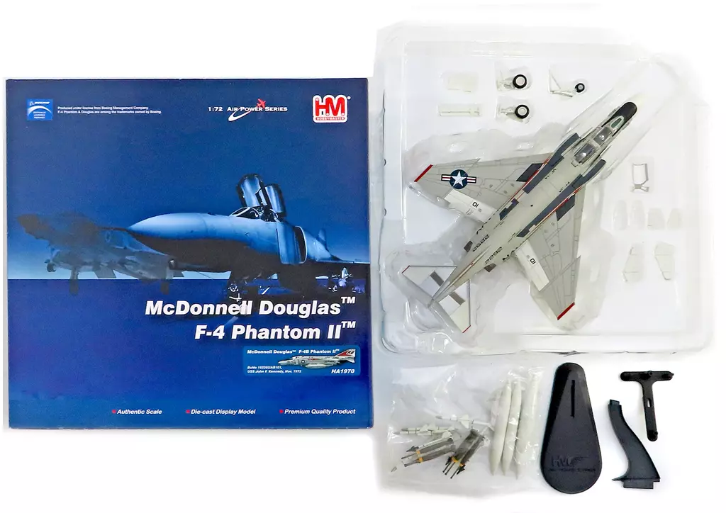 ミニカー　1/72 F-4B ファントムII ”VF-14 トップハッターズ 1972” [HA1970]