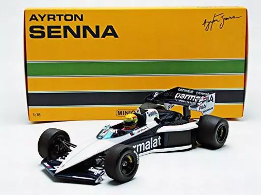 ミニカー　1/18 ブラバム BMW BT52B ポール・リカール テストカー A.セナ [540831899]