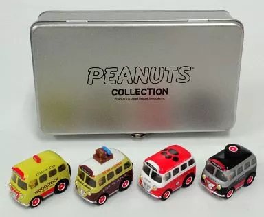 チョロQ スヌーピー ピーナッツコレクション(4台セット) 「PEANUTS(SNOOPY)」