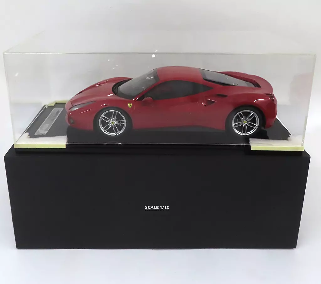 1/12 フェラーリ 488 GTB 2015(Metallic rosso corsa 322) ケース付(レッド) [BBR1203A]