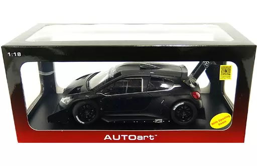 ミニカー　1/18 プジョー 208 T16 パイクスピーク 2013年 プレーンボディ (ブラック) [81356]