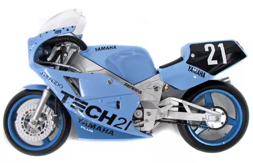 ヤマハ　バイクコレクションFZR750 TECH21（ブルー） ヤマハ バイクコレクションFZR750 TECH21（ブルー） - メルカリ