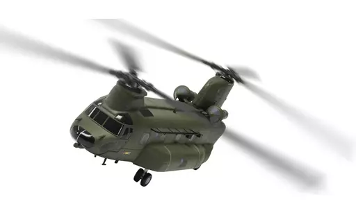 ミニカー　1/72 ボーイング・バートル チヌーク HC.3 イギリス空軍 第18飛行隊 「THE AVIATION ARCHIVE」 [AA34213]