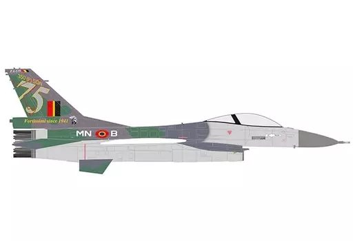 ミニカー　1/72 F-16A ベルギー空軍 350Sq 75years フロレンヌ空軍基地 [HE580434]